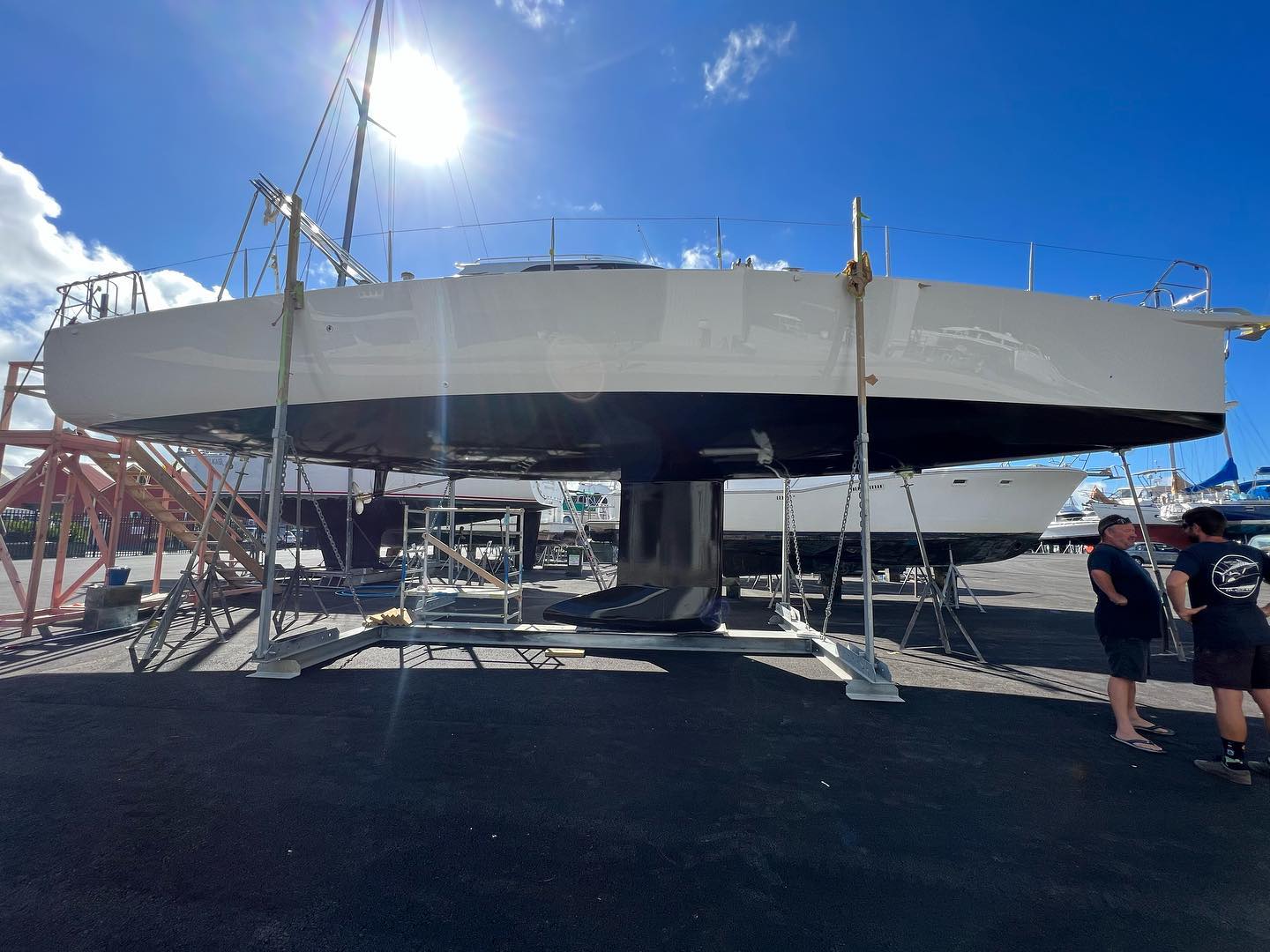 vinyl wrap for yacht